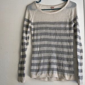 Mossimo Supply Co light multicolor striped sweater